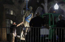 Confederate statues removed in dead of night from Texas campus