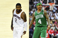 Massive NBA trade as Boston pick up superstar Kyrie Irving and send Isaiah Thomas to Cleveland