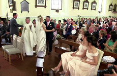 'If you can dance in a hotel you can dance in a church': A Galway priest has gone viral with this lovely wedding moment
