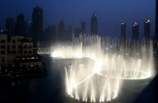 Dubai fountains 'dance' to Whitney's I Will Always Love You