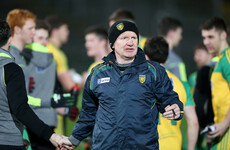 Ulster U21 and minor winning boss confirms he's in the running for the Donegal job
