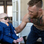 Conor McGregor's designer surprised everyone with an adorable little three-piece suit for Conor Jr