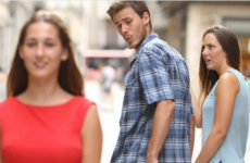 There's a gas conclusion to the 'girlfriend vs. other girlfriend' meme that has been doing the rounds this week