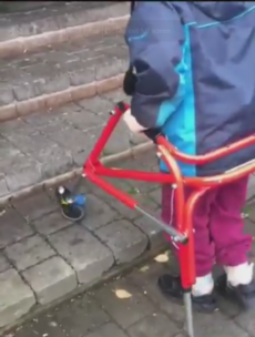 This video of a homeless boy with cerebral palsy is going viral