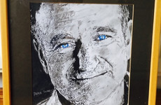 A lad with dyslexia from Kildare drew an excellent portrait of Robin Williams for a lovely reason