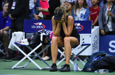 'I had no right to win': Emotional Sharapova causes upset on Grand Slam return
