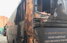 Irish team, Aqua Blue Sport, has bus destroyed in 'cowardly arson attack'