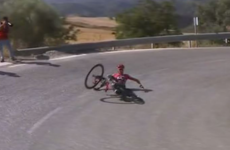 Chris Froome's Vuelta lead cut after he crashes twice
