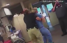 'Please sir, you're hurting me': Video shows nurse being arrested for refusing to take blood sample