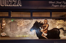 A restaurant in Waterford has gone all out with this John Mullane mural ahead of the All-Ireland final