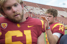 USC's blind long snapper gives us the first great highlight of the college football season