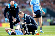 'He's in good spirits' - Dublin wait on verdict on McCaffrey knee injury