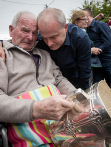 'The emotion on show by Mícheál and his father seems to have really struck with people'