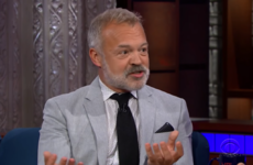 Graham Norton told Stephen Colbert the secret to his great celeb interviews (it's drink, BTW)