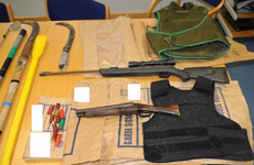 Shotguns and slash hooks among weapons seized following raids at Traveller accommodation in Cork