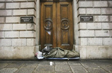 The number of homeless families in Ireland has increased by almost 300 in the past year
