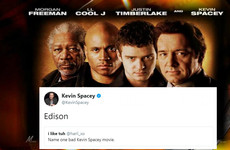 Someone started a Twitter thread to 'name one bad Kevin Spacey movie' and Kevin Spacey responded