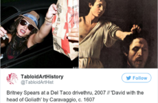 The genius Tabloid Art History Twitter account compares paparazzi shots with priceless paintings