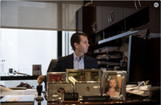 People on Twitter are dissecting the strange assortment of decorations on Donald Trump Jr's desk