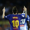 Lionel Messi grabs a derby hat-trick as Barca open up four-point lead over bitter rivals