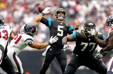 Jacksonville defence nails 10 sacks in comfortable win over Houston