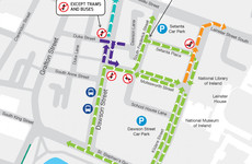 Drive through Dawson Street? You'll have to find a new route from now on