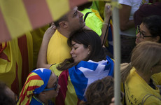 Pictures: Hundreds of thousands of Catalans turn out to say 'Goodbye Spain' ahead of vote