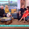 Holly and Phillip interviewing a man with his sex robot on This Morning is prime awkward telly