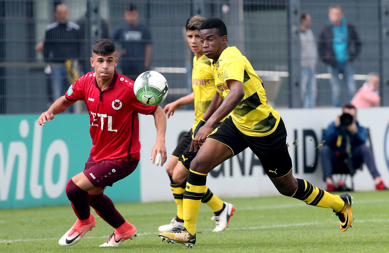 12 Year Old Wunderkind Nets Twice In Germany U16 Win The42