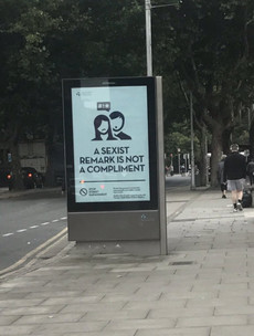 'A sexist remark is not a compliment': New poster initiative hits streets of Dublin