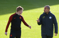 De Bruyne one of the best I've ever seen, says Guardiola