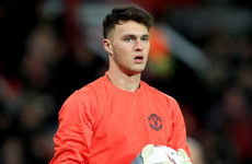 Man United call up Ireland U21 goalkeeper to their Champions League squad
