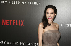 Angelina Jolie admits that she went to a red carpet event wearing a dress that one of her kids had just peed on