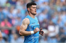 Dublin's Diarmuid Connolly wore a vest during the All Ireland warm up and it caused quite a stir