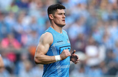 Dublin's Diarmuid Connolly wore a vest during the All Ireland warm up and it caused quite a stir