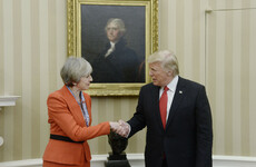 Theresa May says Trump visit still on despite his terror tweets