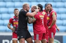 'He sprayed water in my face': England team-mates Haskell and Marler in heated scuffle