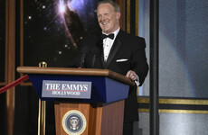Sean Spicer appears at Emmys to claim it had 'the largest crowd ever. Period.'