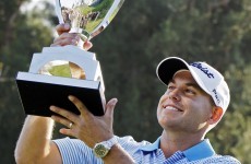 Watch: Bill Haas goes the extra to win a thriller at Riviera
