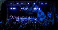 In pics: Smithfield turns blue as thousands celebrate Dublin's three-in-a-row