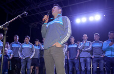 Watch: Kevin McManamon leads Dublin fans in celebratory rendition of 'The Rare Auld Times'