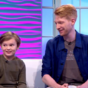 Domhnall Gleeson and his 8-year-old co-star from Goodbye Christopher Robin have an adorable friendship
