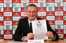 Michael O'Neill coaxes Hughes out of retirement for first game in charge