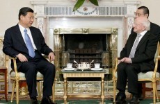In pics: Michael D Higgins meets Xi Jinping at the Áras