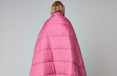 You can buy a coat that doubles up as a sleeping bag in River Island now