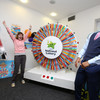 People got to spin the Winning Streak wheel for Culture Night