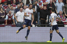 Harry Kane at the double to play derby hero again as Tottenham down Hammers