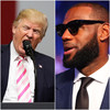 LeBron James calls Donald Trump a 'bum' as US sports stars get political