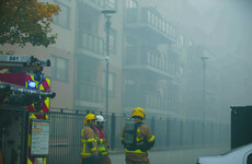 Firefighters battle underground blaze in north Dublin