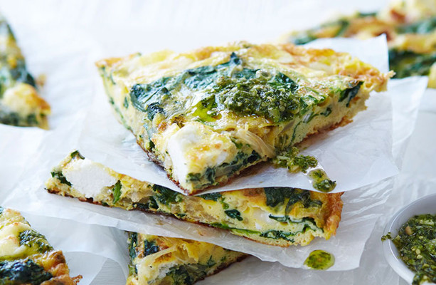 The42 recipe book: High-protein spinach and goats cheese frittata